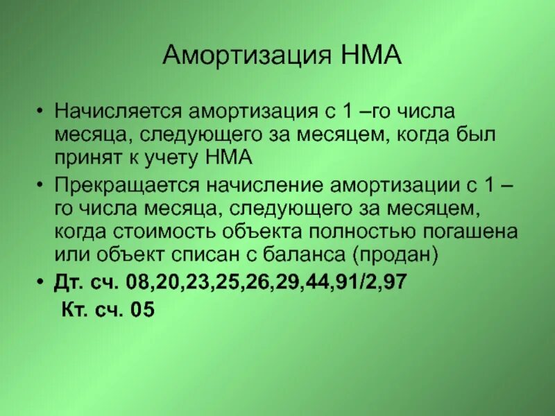 Начисление амортизации НМА. Амортизация нематериальных активов начисляется. Начисление амортизации по нематериальным активам. Начислена амортизация по нематериальным активам.