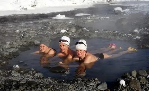 Погорячее купание