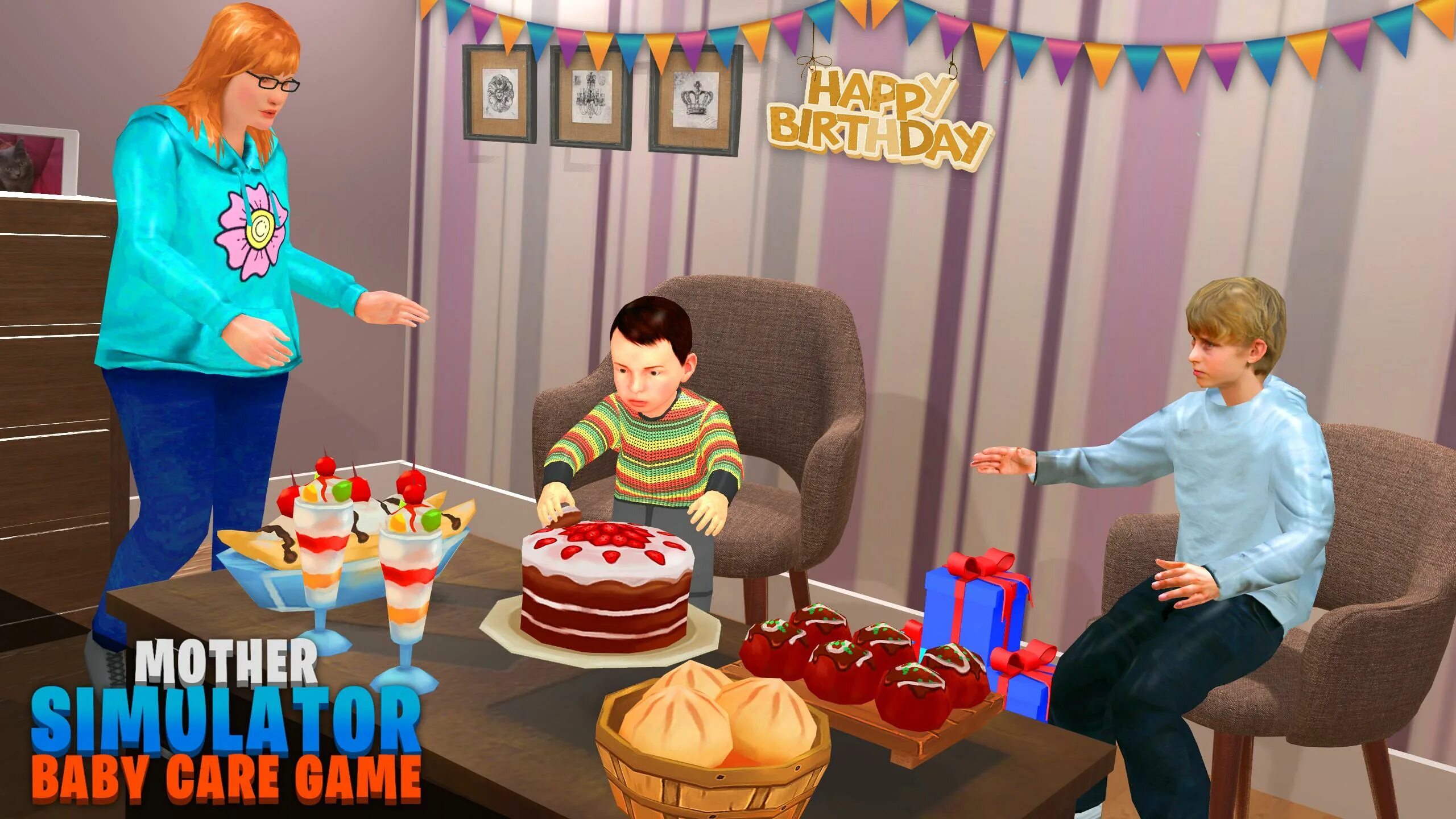 Mother Life Simulator game. Virtual simulyatori. Hello Virtual mom 3d игра. Virtual mom Simulator.