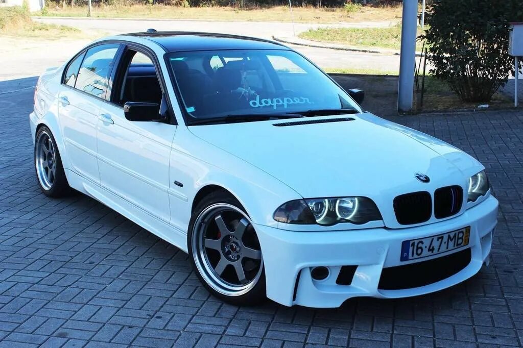 My BMW 320 Cd M Sport E46 After bringing backhalf of a Wel. Flickr