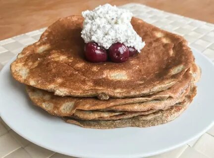 Гречневые блины без яиц