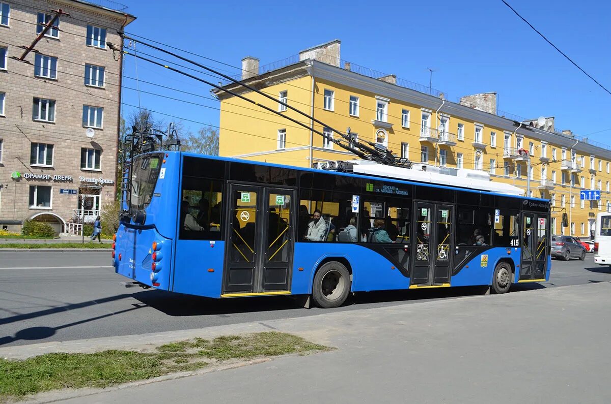 Где 5 троллейбус петрозаводск