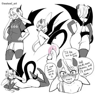 matemi, english text, hi res, monochrome, text, 666, anal, anal sex, asmode...