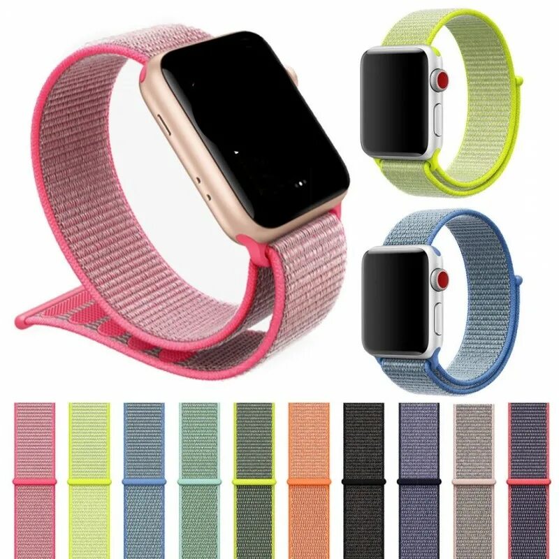 Ремешки для часов apple iwatch. Apple iwatch 3 38 mm ремешки. ремешок на эппл вотч 3. нейлоновый ремешок apple watch 42-44mm. ремни для эппл вотч 4.