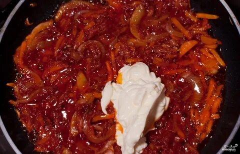 Соус для голубцов сметана и томатная паста