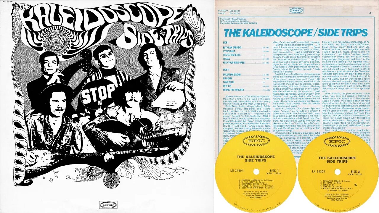 Side trip. Kaleidoscope Band. Kaleidoscope журнал. Kaleidoscope группа. Kaleidoscope Band альбомы.