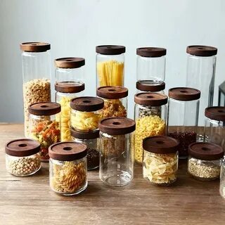 Стеклянные банки для хранения