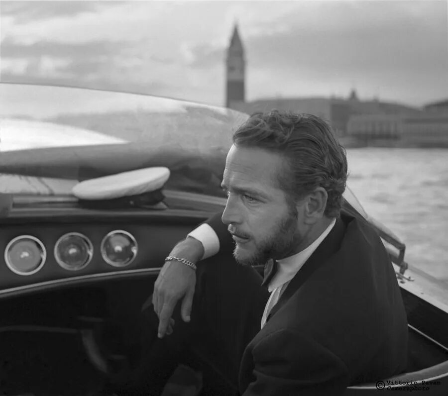 Пол Ньюман. Пол Ньюман Venice. Paul Newman 2008. Пол Ньюман в Венеции. Известный человек из прошлого на английском