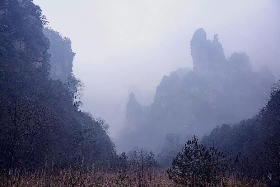 Горы Хуаншань, Китай. Аньхой. Huangshan hot Spring. Возрождение хуаншань