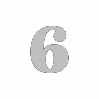 Как нарисовать цифру 6