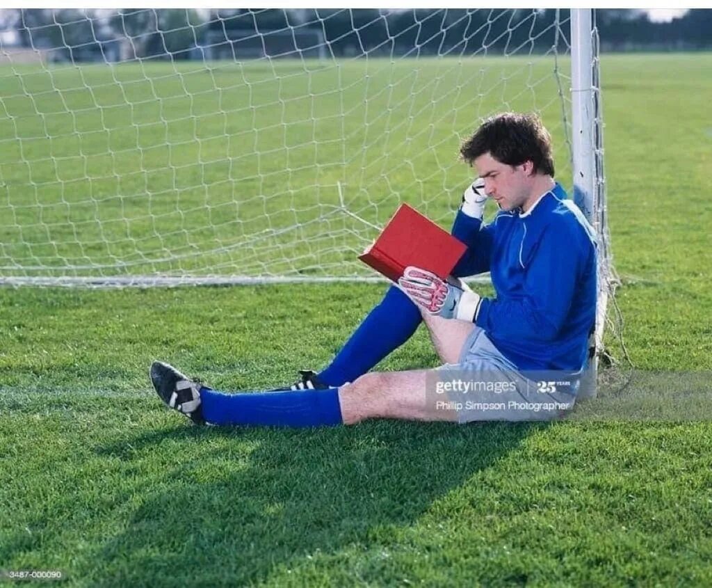 Playing soccer reading answers