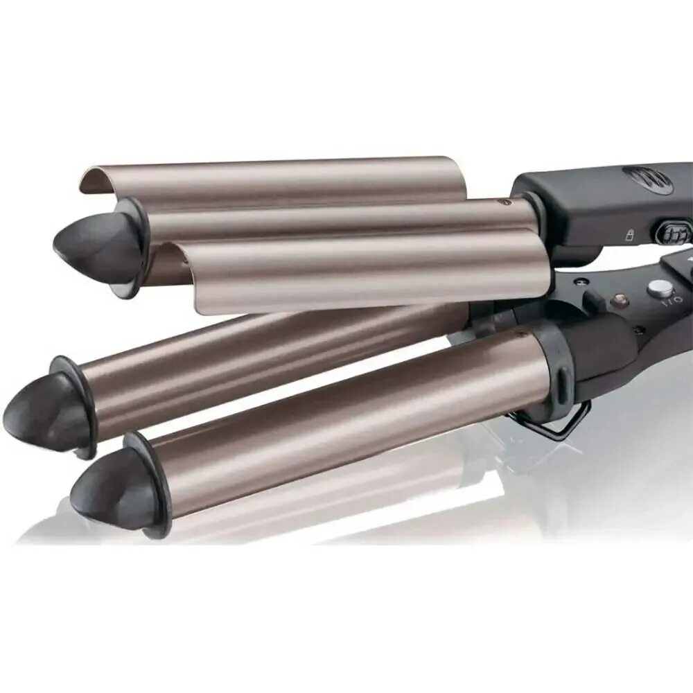 Трехволновая плойка для волос. BABYLISS Pro Tourmaline Triple Waver bab2269tte. Плойка-волна BABYLISS Pro bab2269tte.. Электрощипцы BABYLISS Pro Triple Barrel Waver bab2269tte. BABYLISS Pro плойка тройная волна.