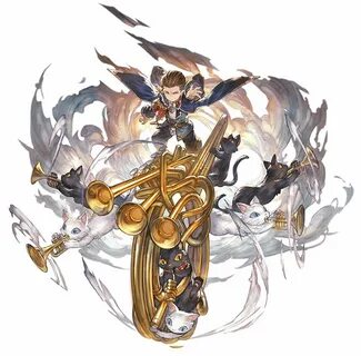 Katzelia, Battle Art - Granblue Fantasy Art Gallery Fantasy character design, Fa