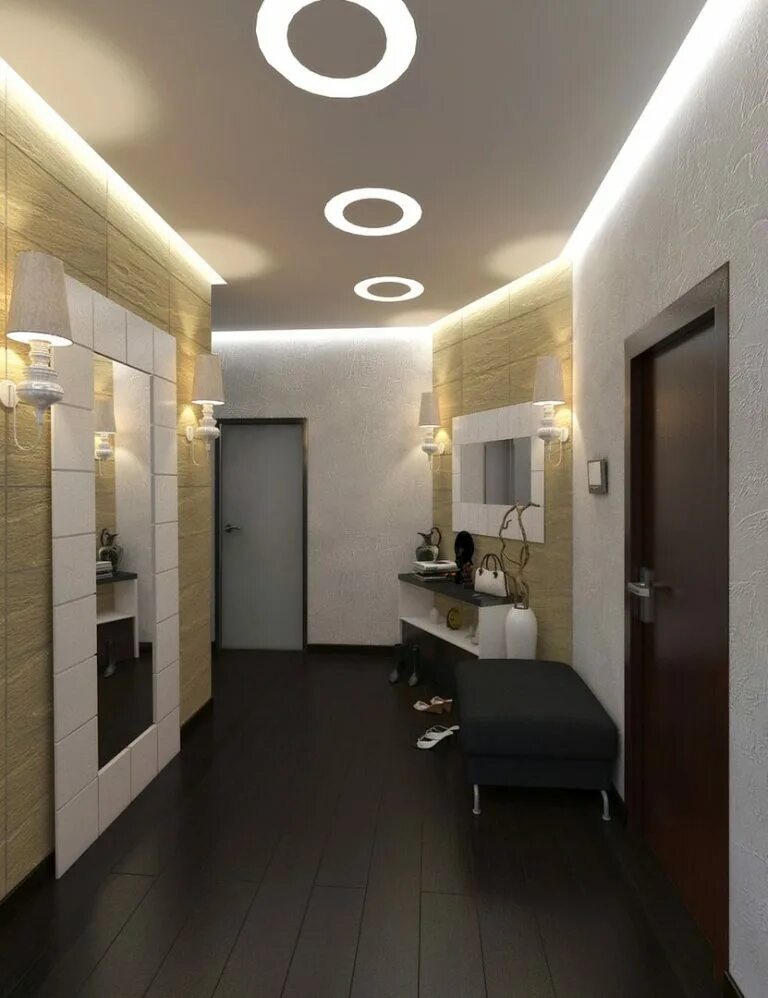 Поставь свет в коридоре. Светильники в коридор. Освещение в коридоре. Точечные светильники в коридоре. Светильник в коридор потолочный.