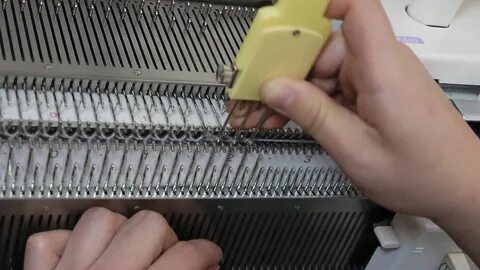 Курсы на вязальной машине
