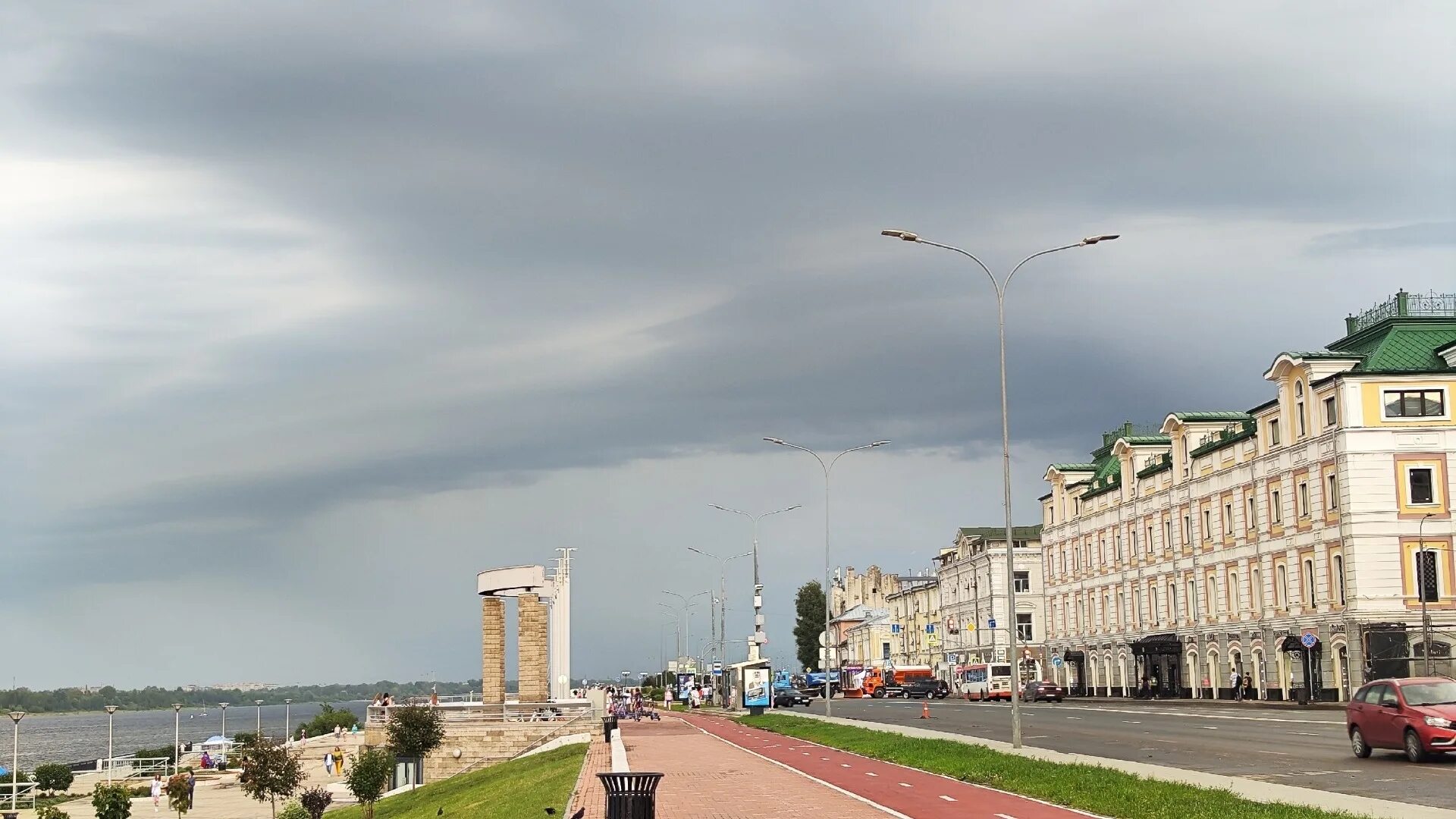 В Нижнем Новгороде завершено благоустройство Верхне-Волжской набережной