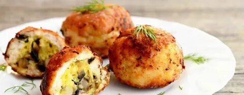 Котлета с грибами и сыром в духовке