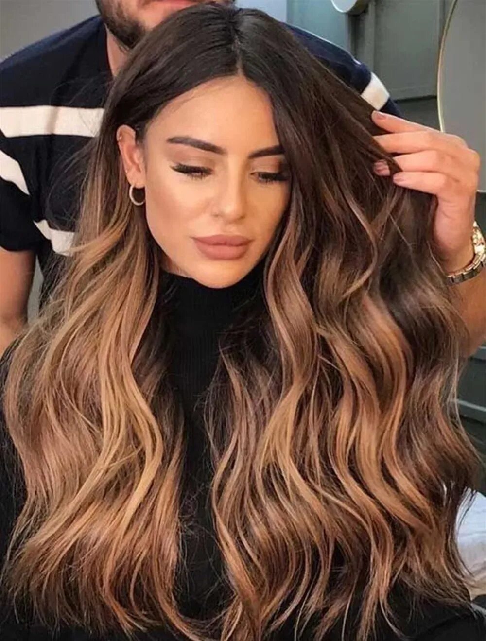 Окрашивание волос 2024 модные тенденции на длинные Top Looks for Fall Hairstyles Hair styles, Fall hair color trends, Ombre hair bl