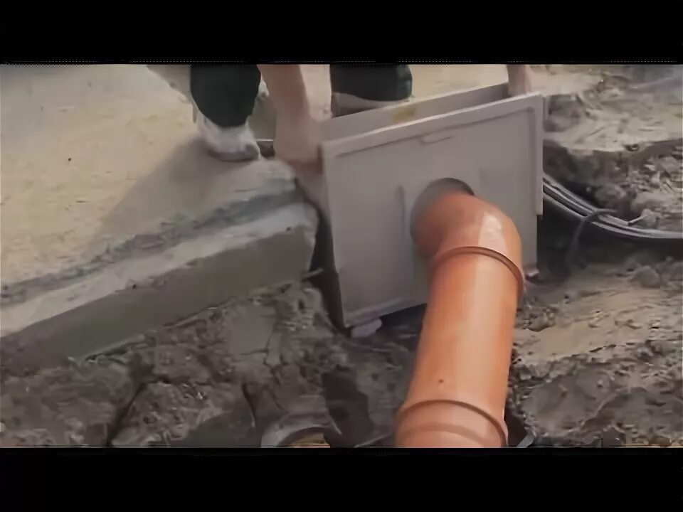 Как установить ливневую канализацию