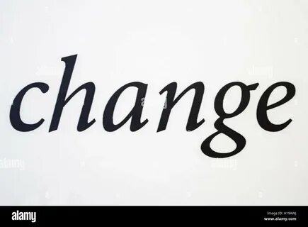 Слово changed
