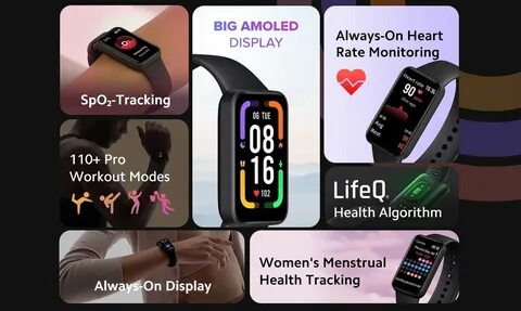 Как включить smart band 9