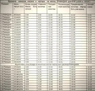 Расписание кчр