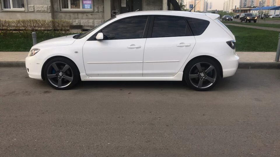 Покупка колес на лето R17 205/50 - Mazda 3 (2G) BL, 1,6 л, 2012 года колёсные ди