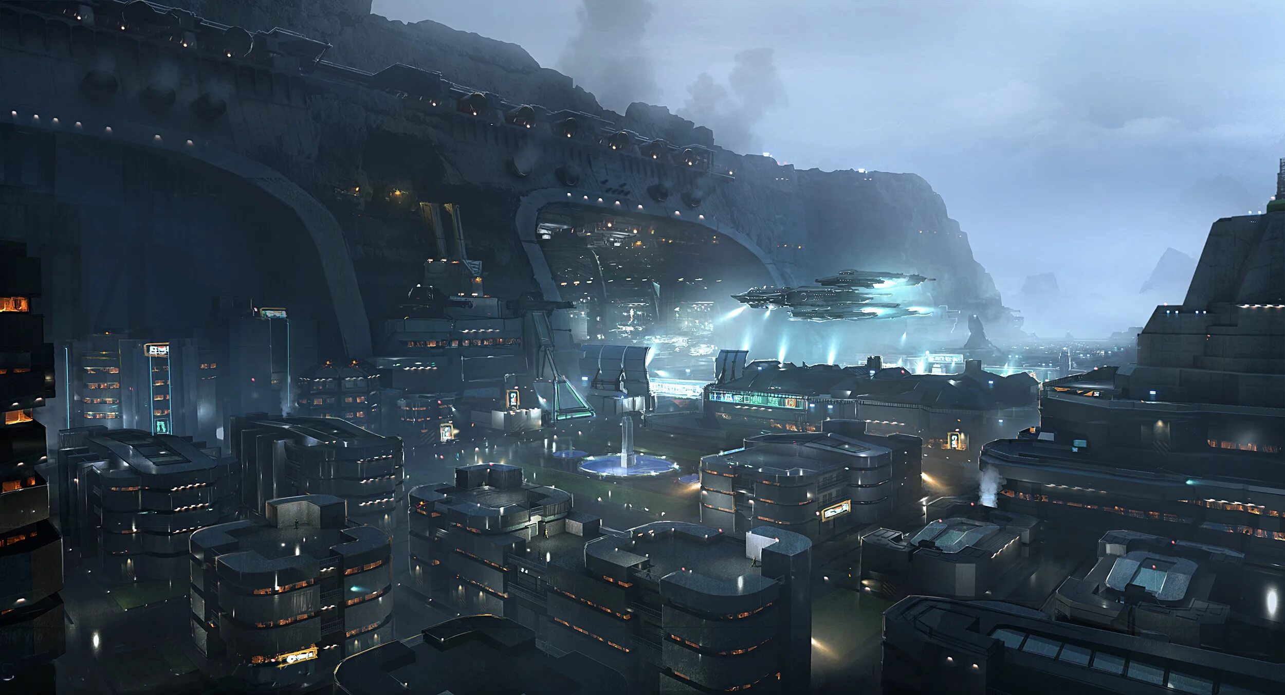 P p s space. Star Citizen. Star Citizen города Тэрра Concept Art. Star Citizen ангар. Star Citizen концепт городов.