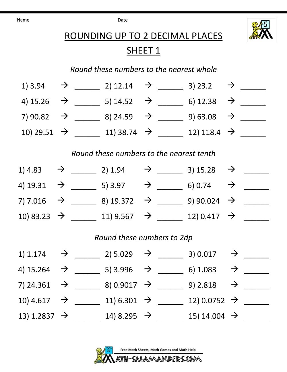 Round to nearest. Rounding Decimals. Rounding to Decimal places. Rounding Decimals Worksheet. Rounding numbers.