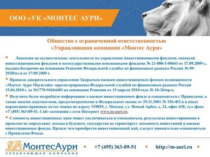 Управляющая компания паевые фонды
