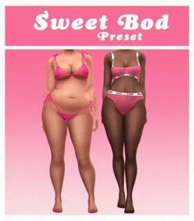 Body preset sims 4