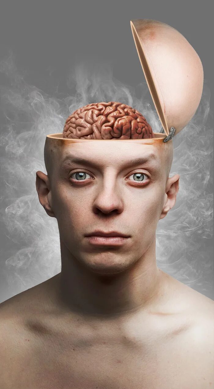 Открой brain. Открытая голова. Необычные мозга человек. Манипуляция мозг.