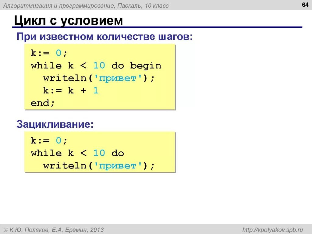 Циклы на языке Паскаль 10 класс. Цикл с условием Паскаль. Цикл for программа на языке Паскаль. Паскаль язык программирования циклы.