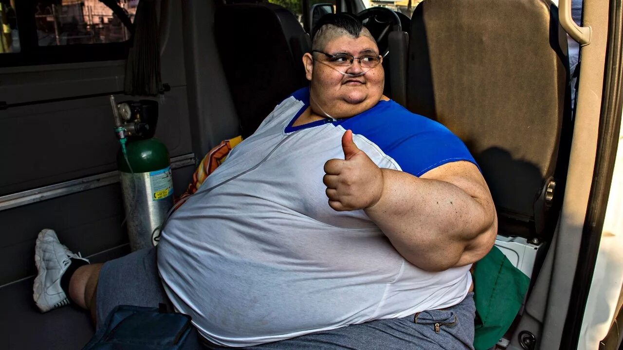 Самого жирного человека. Хуан Педро Франко 600 кг. Хуан Педро Франко Салас 2018. Хуан Педро самый толстый человек в мире. Мексиканец Хуан Педро Франко.
