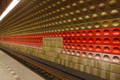 Станции метро праге