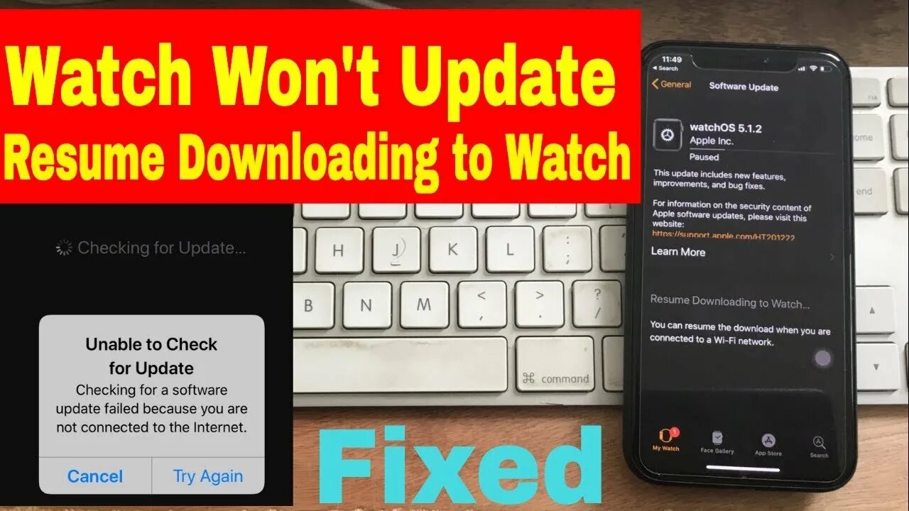 Update failure please connect the app to upgrade again часы зависли.