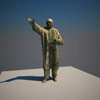 Ленин 3д модель