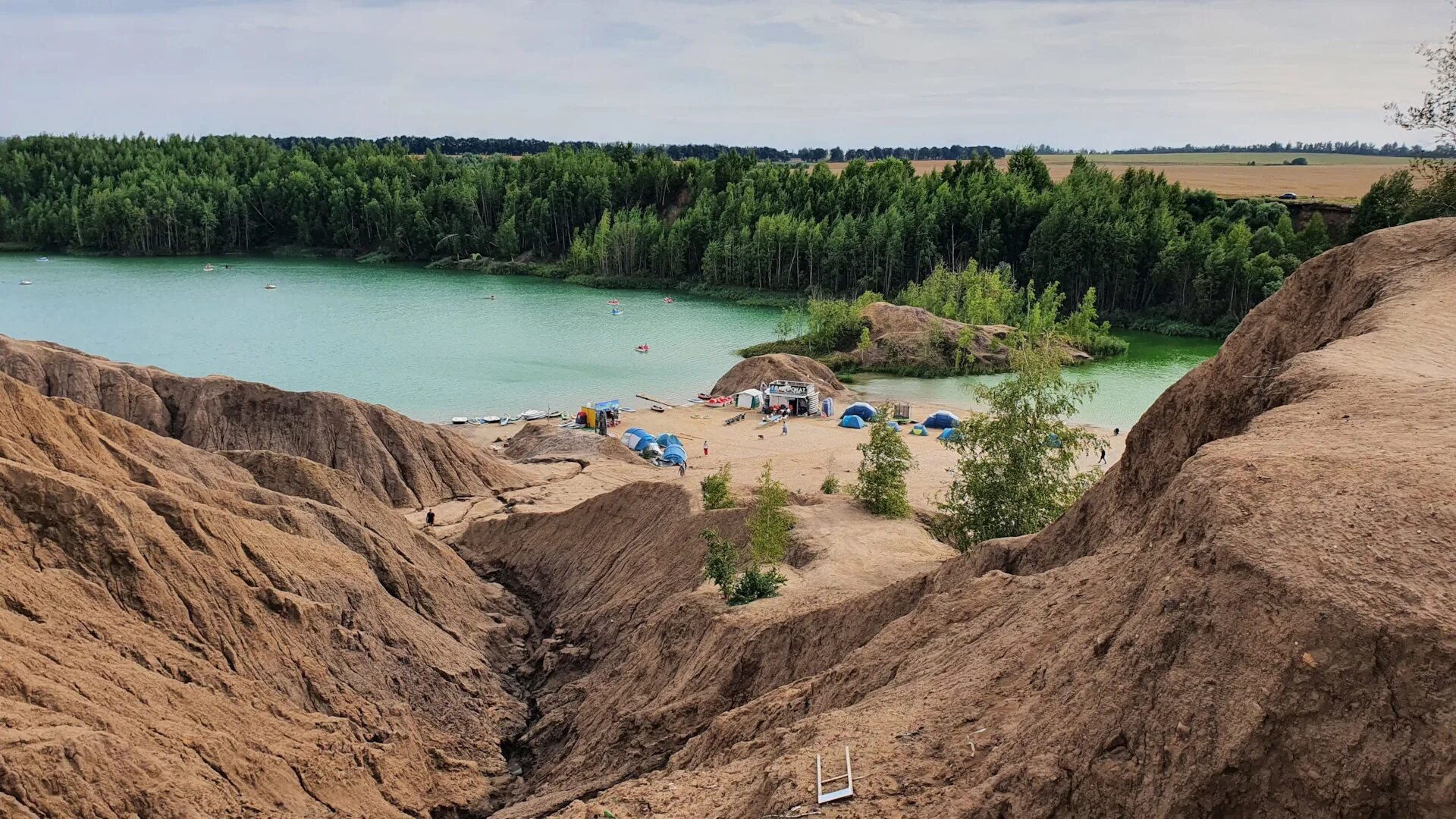 Кондуки, Тульская область: уникальность Голубых озер, отзывы, фото