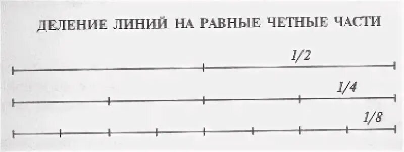 Линия делит