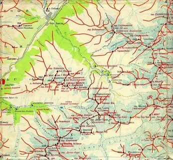 Архыз на карте краснодарского