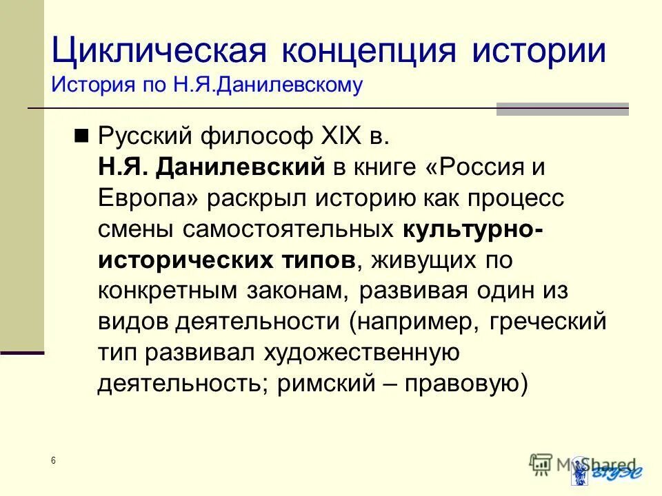 Концепции циклического развития общества. Концепции циклического развития общества