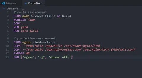 Dockerfile arg