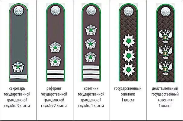 Советник 3 класса погоны