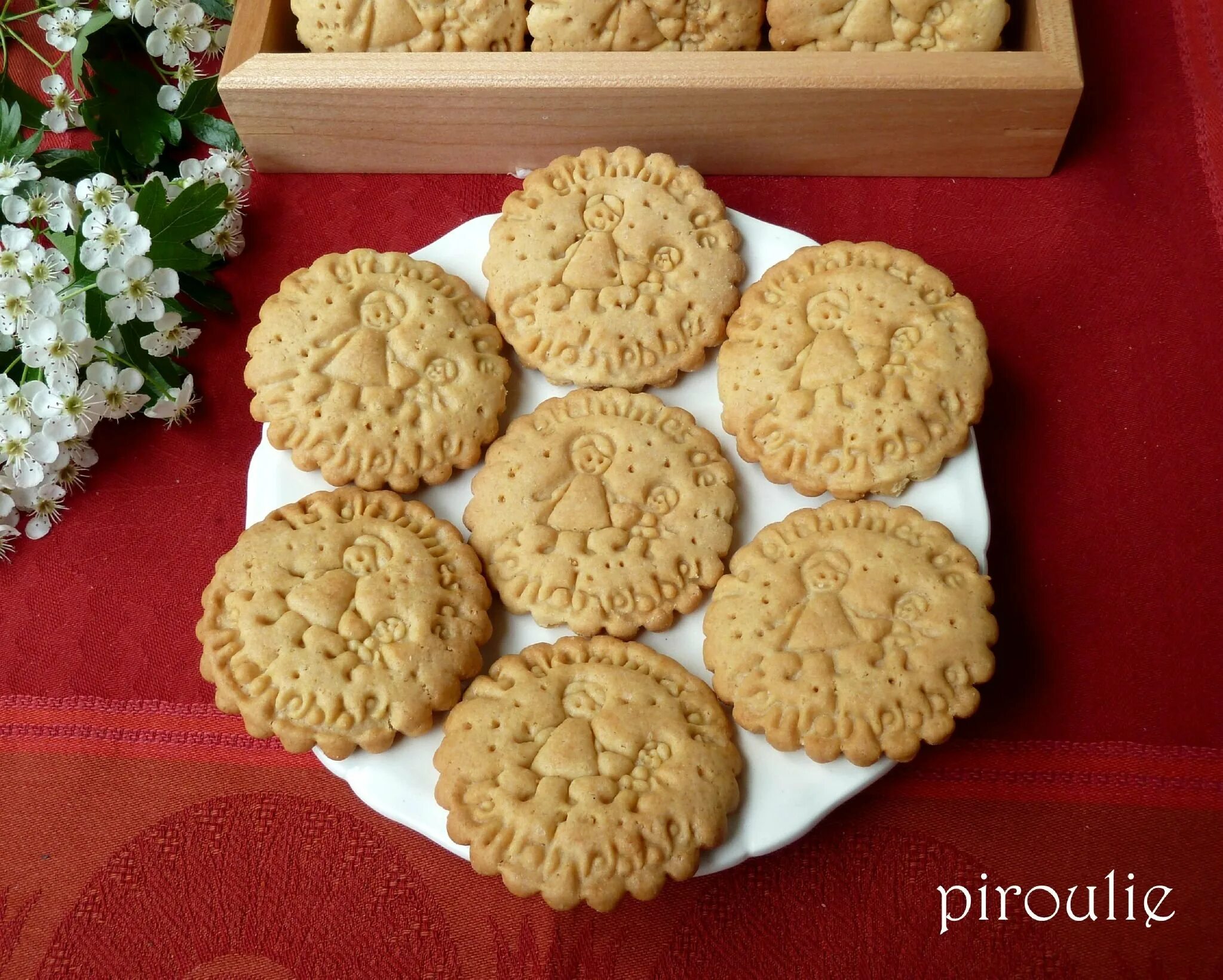 Выпечка сдоба. Миндис печенье. Бисквит сабле. Galletitas.