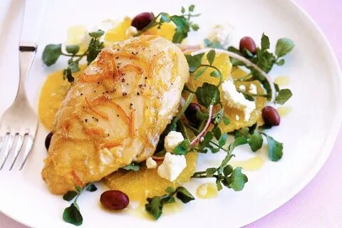 Куриные грудки с грушами