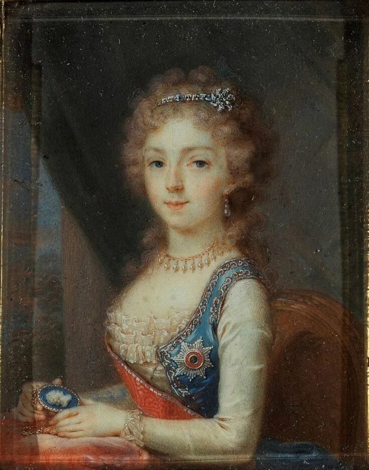 Crown Princess Elizabeth Petrovna of Russia by Louis Caravaque