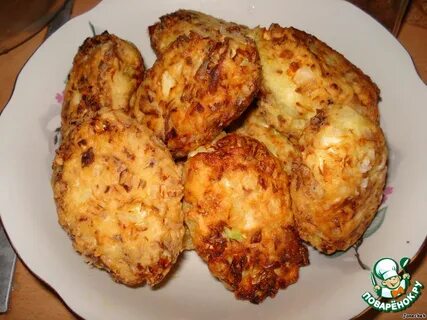 Котлеты с капустой в духовке
