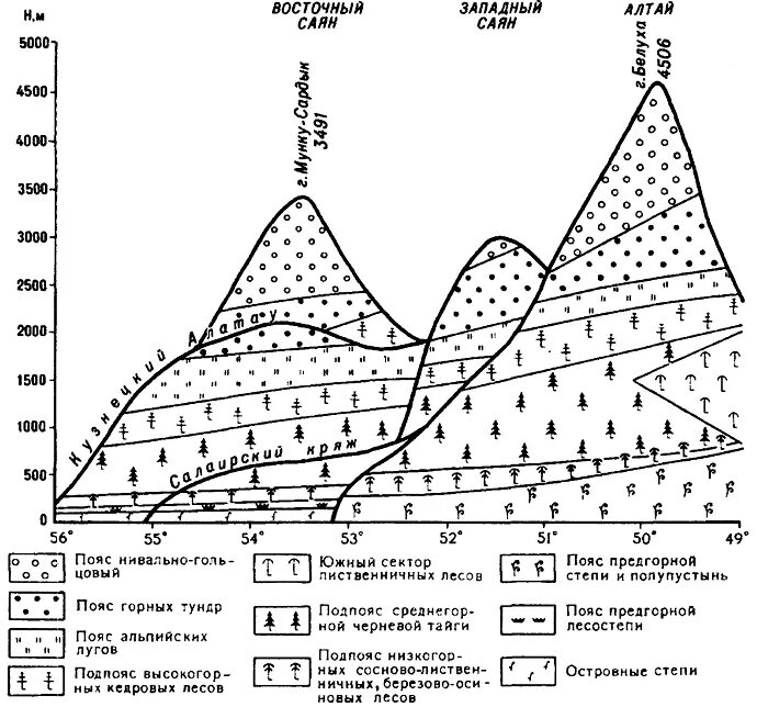 Высотная поясность в горах Алтая. Схема ВЫСОТНОЙ поясности Алтая. Высотная поясность Кузнецкого Алатау. Схема ВЫСОТНОЙ поясности восточного Саяна. Природные зоны кавказских гор таблица