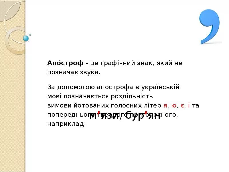 Апостроф новости украина. Написання Апострофа в українській мові. Правило Апострофа в українській мові. Апостроф для презентации. Апостроф правила вживання.