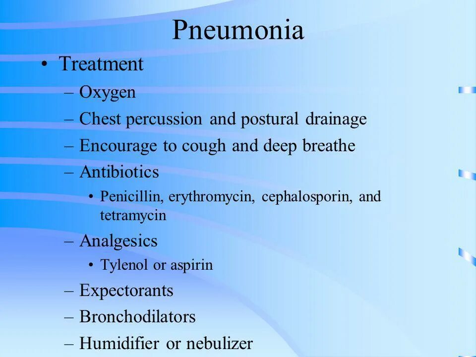 Pneumonia treatment. Pneumonia treatment. Pneumoniae classification. Treatment for pneumonia. Prevention of pneumonia.